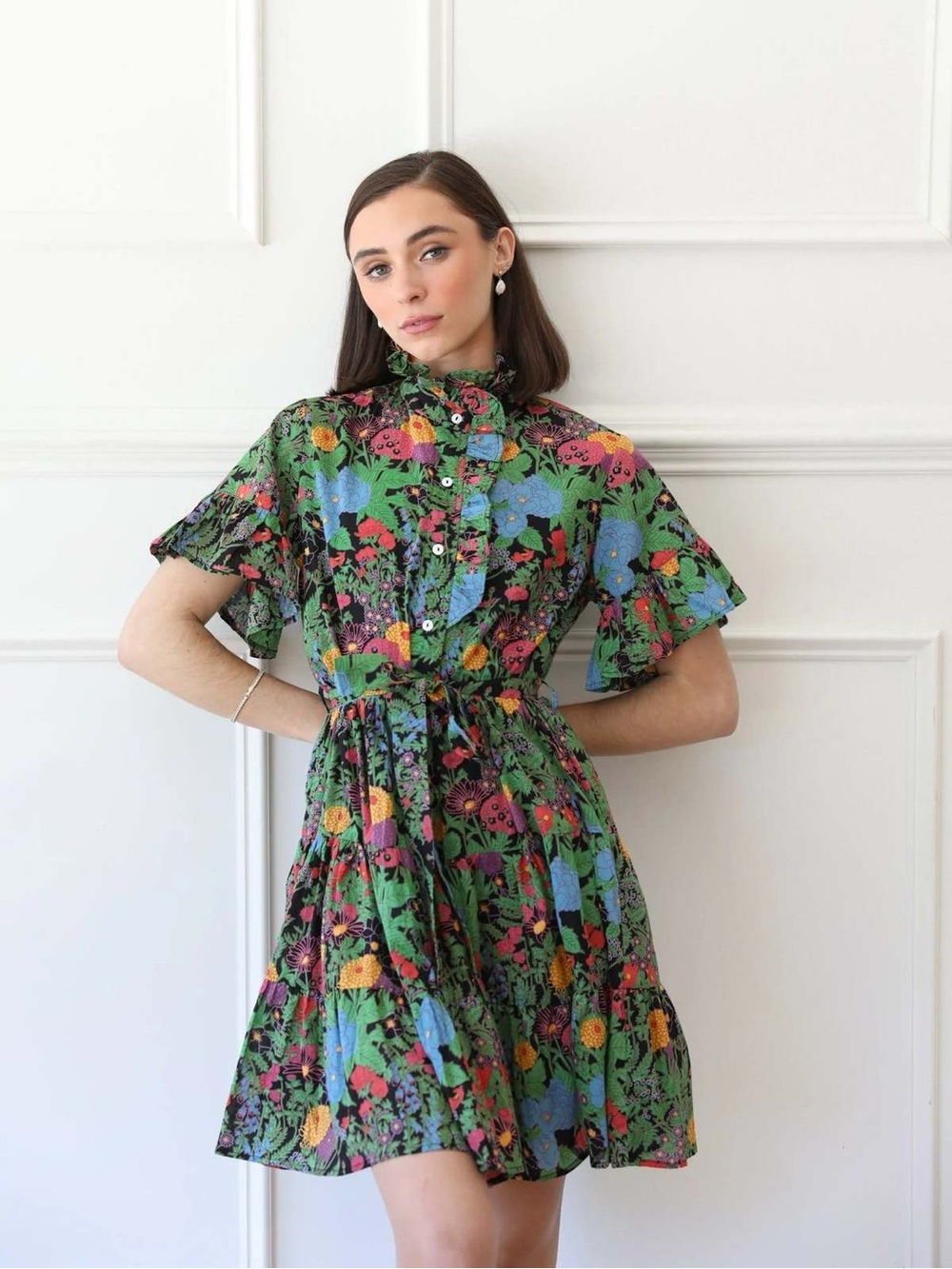 Millie Violette Dress - Botanica Size XXS